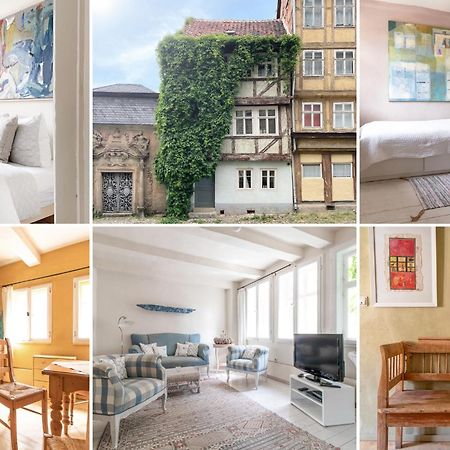Das Fachwerkhaeuschen Am Kornmarkt - Herzlich & Charmant Quedlinburg Bagian luar foto