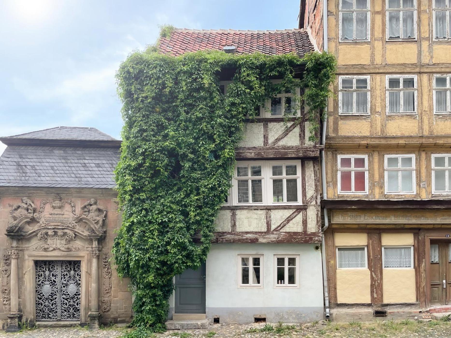 Das Fachwerkhaeuschen Am Kornmarkt - Herzlich & Charmant Quedlinburg Bagian luar foto