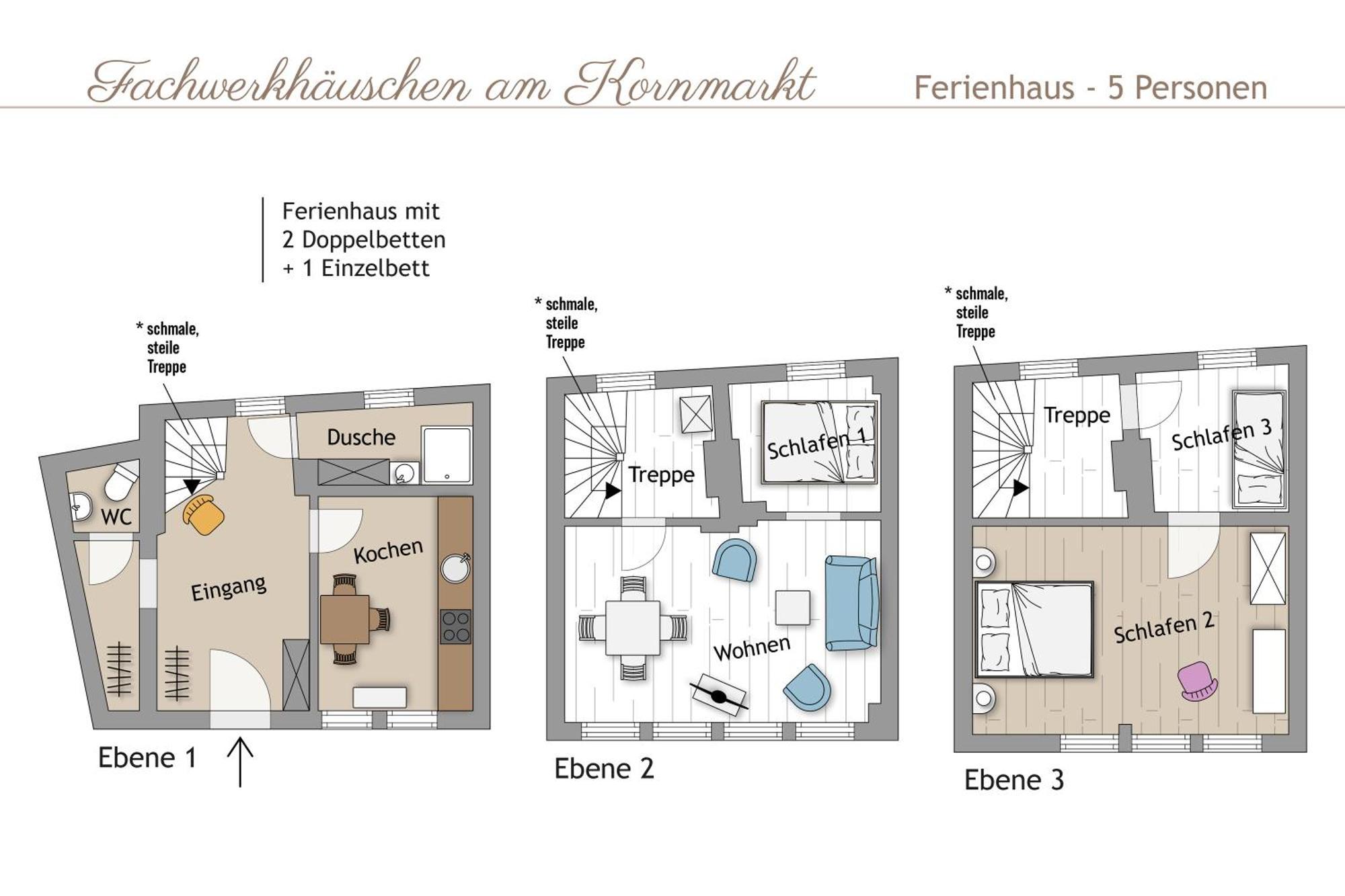 Das Fachwerkhaeuschen Am Kornmarkt - Herzlich & Charmant Quedlinburg Bagian luar foto